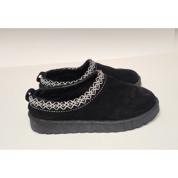 American Exchange Girls Black Clog Size 2Y - Picture 1 of 6